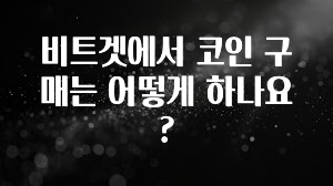 인스타 정보 비트겟에서 코인 구매는 어떻게 하나요? 요약정리