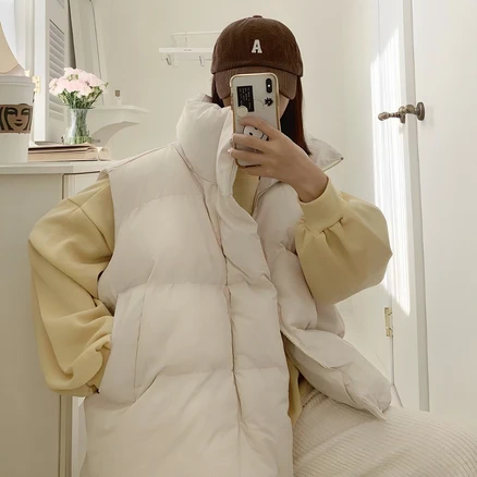 별다섯개 패딩조끼 실시간 리뷰입니다