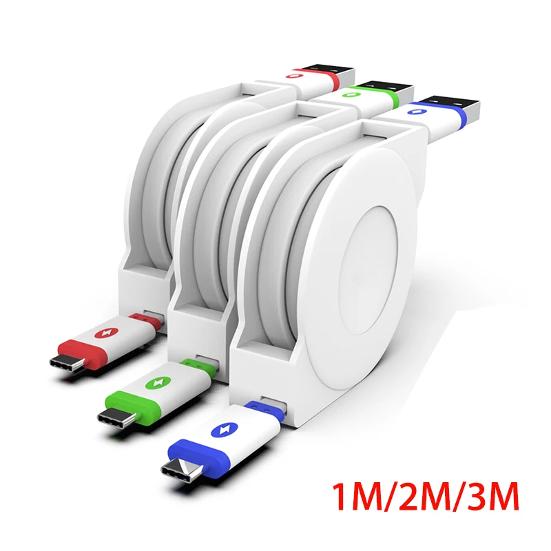 최다 조회수인 이유는 2m 3m USB 유형 C 개폐식 케이블 Xiaomi 8 9 se max mix 3 2s cc9 redmi note 7 k20 pro pocophone F1 A2 전화 충전기 케이블 전합니다