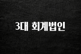 “꼭”저장해두세요 3대 회계법인 군말없이 소개합니다