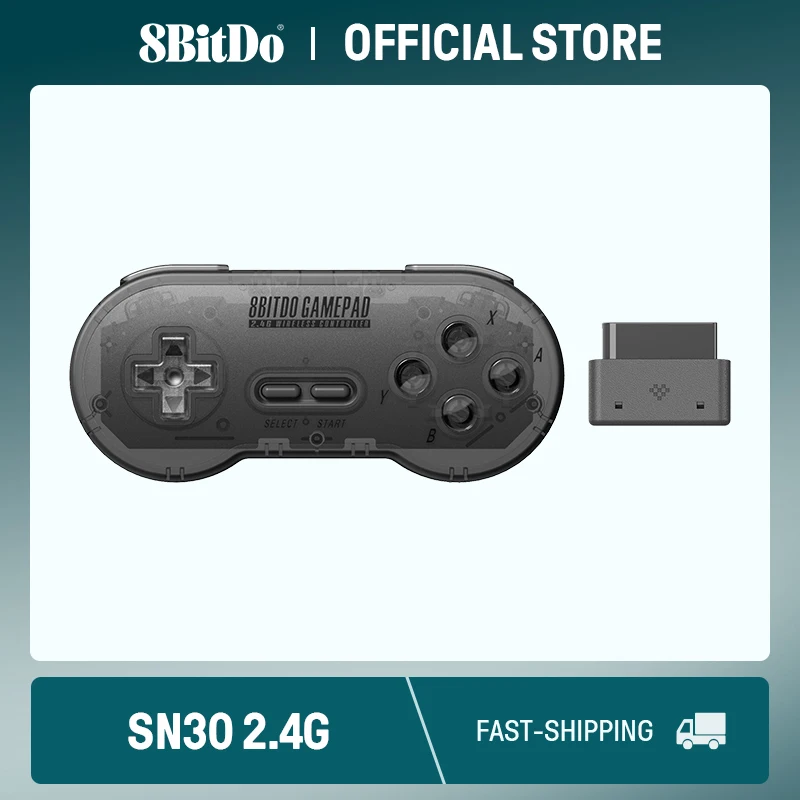 너무 좋아 8BitDo SN30 2.4G 무선 게임패드 아쉬움이 없습니다