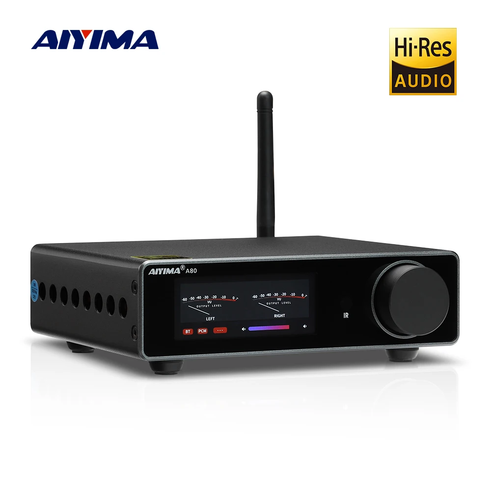 엄마들도 좋아하는 AIYIMA A80 TPA3255 Bluetooth DAC 스테레오 PFFB 전력 증폭기 300Wx2 클래스 D 2.0 RCA TRS OPT USB 입력이 있는 고해상도 디지털 앰프 군말없이 소개합니다