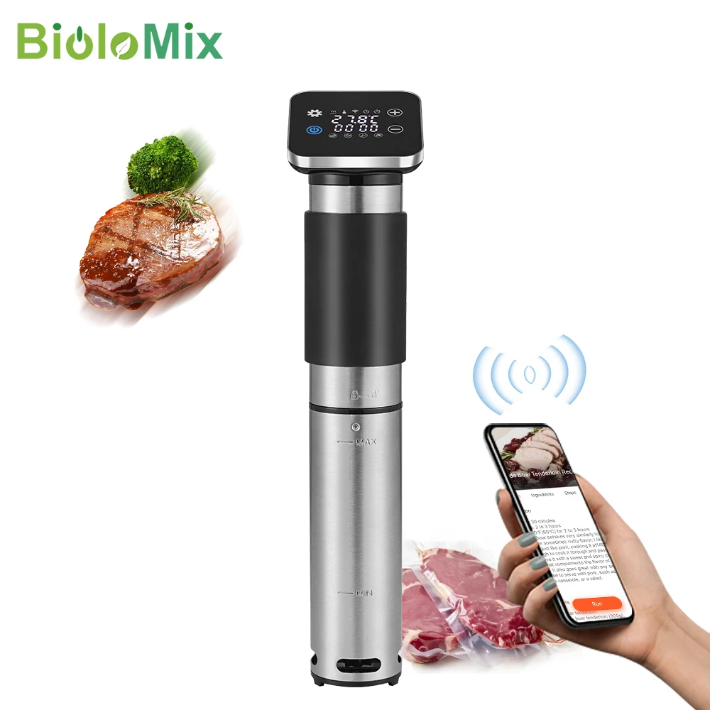특별한 날을 맞아 BioloMix 스테인리스 스틸 와이파이 수비드 쿠커 관심이 뜨거운 이유 입니다
