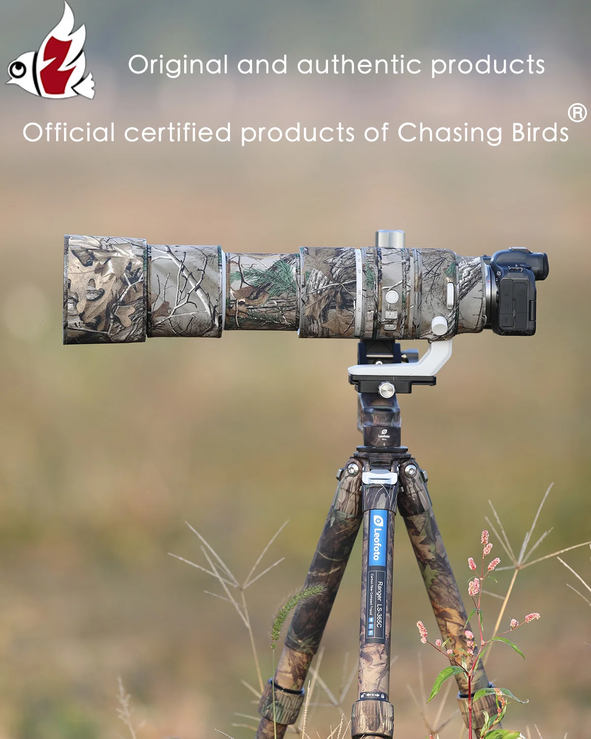 이번 선물은 꼭 CHASING BIRDS 위장 렌즈 코트 CANON RF 200 800mm F 6.3-9 IS USM 탄성 방수 및 방수 렌즈 보호 커버 확인해보세요
