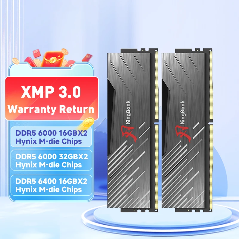 긴급소식 KingBank 288 핀 DIMM 하이닉스 M 다이 데스크탑 AMD 인텔 CPU 마더보드 클릭해보세요