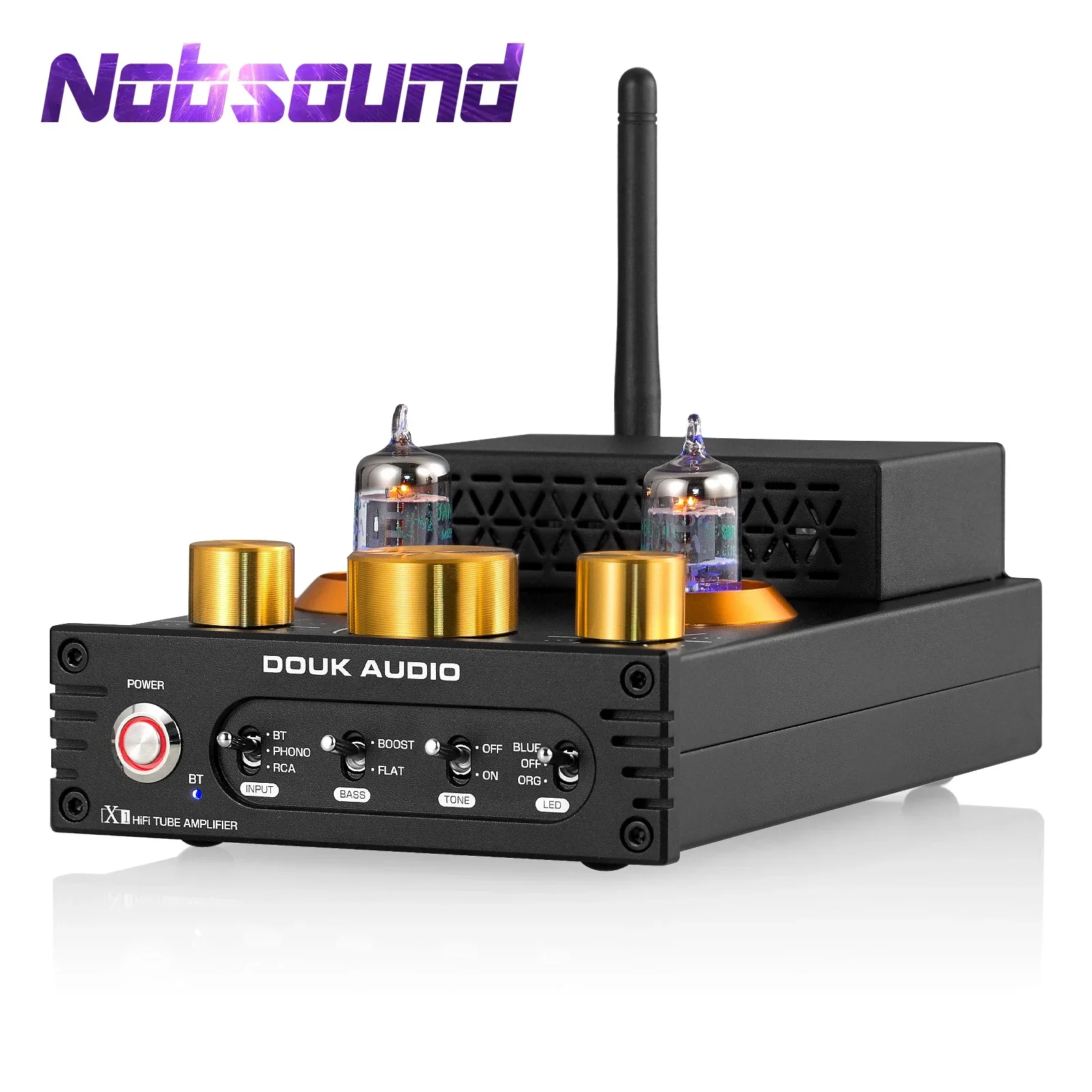 이 “정보” 못참지 Nobsound HiFi GE5654 진공 튜브 앰프 스테레오 블루투스 5.0 수신기 앰프 MM 포노 파워 앰프 턴테이블 APTX-HD 160W + 160W 아쉬움이 없습니다