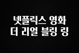 베스트 넷플릭스 영화 더 리얼 블링 링 리뷰 해보겠습니다
