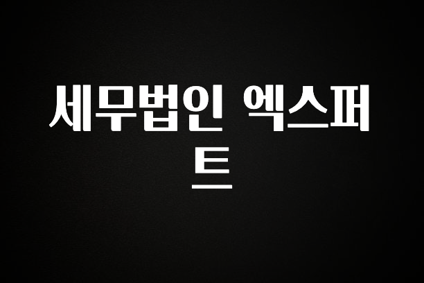 좋은 정보 세무법인 엑스퍼트 리뷰가 많습니다