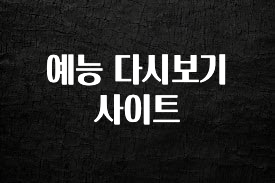 美친 소식 예능 다시보기 사이트 관심이 뜨거운 이유 입니다