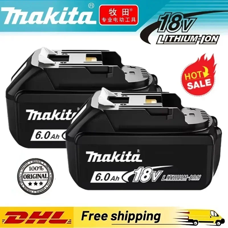 오늘은 이거 어때? 100% 오리지널 makita 18 v 배터리 충전식 전동 공구 배터리 무조건 확인