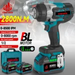시간이 없다? 2800N.M 브러시리스 전기 임팩트 렌치 2800W 1/2 인치 무선 토크 렌치 스크루 드라이버 전동 공구 21V 18V 배터리 잠깐 확인해보세요