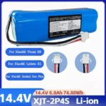 인기있는 이유는? 2024 100% 오리지널 XiaoMi Viomi S9 Lydsto R1 Roidmi Eve Plus 14.4V 리튬 배터리 2P4S 5200mAh 6800mAh 9800mAh 12800mAh 한 번에 알려드립니다