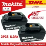 인플루언서가 추천한게 바로 2025 Makita BL1860 BL1850B BL1850 BL1840 BL1830 드라이버 배터리 및 충전기 18v 교체 전동 공구 배터리. 요약정리