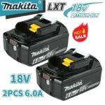 인기있는 이유는? Makita 18V 배터리 BL1830B BL1850B BL1850 BL1840 BL1860 BL1815 교체용 리튬 배터리용 100% 오리지널 Makita 6Ah/5Ah/3Ah 추천한 이유입니다