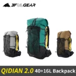 너무 좋아 3F UL GEAR QIDIAN 40 + 16L 배낭 2.0 초경량 대용량 야외 캠핑 하이킹 등반 가방 나일론 방수 경량 핫한 정보입니다