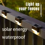 리뷰 4-PCS 태양광 LED 사다리 조명은 내구성이 뛰어나고 에너지 절약형이며 방수 기능이 있어 야외 계단 알려드립니다