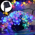 최고의 제품만 모았다 5M 20LED 태양열 문자열 조명 야외 방수 8 모드 배터리 작동 벚꽃 꽃 빛 크리스마스 정원 파티 장식 확인해보세요