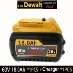 찐공개 DCB209 MAX 플렉스 볼트. 기존 Dewalt 배터리 DCB606 DCB205 DCB206 DCB209 DCB182 전동 공구 배터리 20V/60V 배터리 18000mAh 클릭해보세요