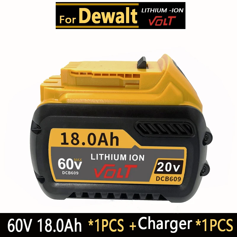 찐공개 DCB209 MAX 플렉스 볼트. 기존 Dewalt 배터리 DCB606 DCB205 DCB206 DCB209 DCB182 전동 공구 배터리 20V/60V 배터리 18000mAh 클릭해보세요