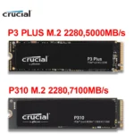 실시간 반응 터진 Crucial P3 Plus 1TB PCIe Gen4x4 3D NAND NVMe M.2 SSD 500GB 1TB 2TB(OEM 패키지) 및 Crucial P310 PCIe Gen4 nvme SSD 지금 소개할게요