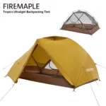 올해 꿀 제품은 Fire-Maple Tropics 초경량 배낭 텐트 2인 20D 방수 쉬운 설치 하이킹 등산 사이클링 트레킹 1.95KG 뜨거운 관심 감사합니다