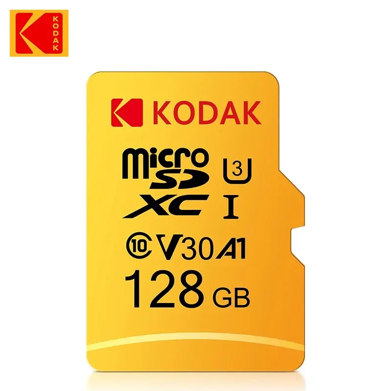 안보면 손해인 이유? KODAK 마이크로 SD 카드 클래스 10 메모리 카드 128GB 4K 고속 Cartao De Memoria 플래시 메모리 TF Mecard C10 확인해보세요