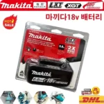 핫한행사 Makita 18V 배터리 BL1860B BL1850B BL1840 BL1860 BL1815 Makita 충전기에 사용되는 기존 Makita 리튬 배터리 5AH6AH 뜨거운 관심 감사합니다