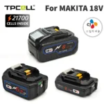 이거알아야해 Makita 18V 배터리 전동 공구 용 TPCELL BMS TPCELL 18V가있는 18 V 스크루 드라이버 용 리튬 이온 교체 LXT BL1850 BL1840 관심이 뜨거운 이유 입니다