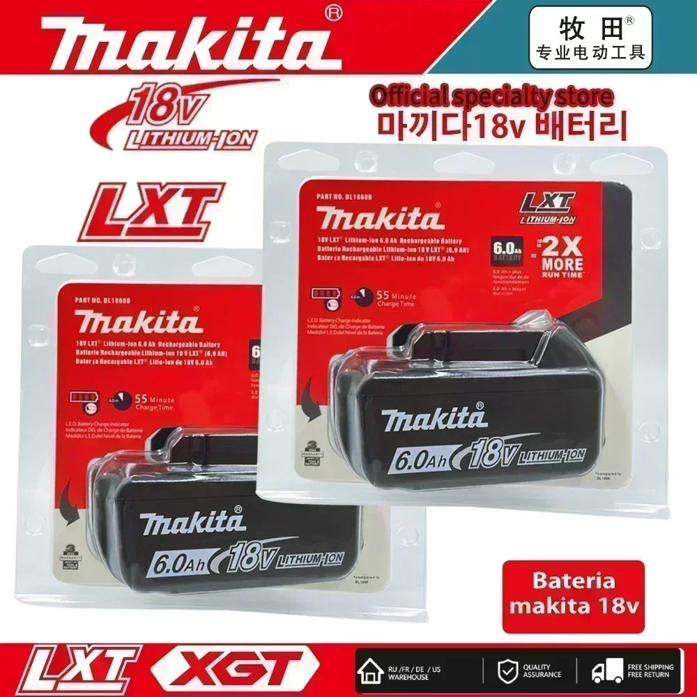 싹 다알려줌 Makita 18v 6Ah 충전기 충전식 리튬 이온 BL1850 Makita 18 v 배터리 BL1830BL1840 전동 공구 배터리 추천한 이유입니다