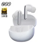 금주의 인기 QCY MeloBuds Pro ANC Bluetooth 5.3 이어폰 무선 46dB 하이브리드 ANC 고해상도 LDAC 이어 버드 6 마이크 헤드폰 34H 이어폰 감지 리뷰가 많습니다