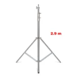 꾸준한 인기 SH 새로운 290cm 스테인레스 스틸 삼각대 사진 사진 비디오 스튜디오 소프트 박스 LED 라이트 모바일 라이브 용 헤비 듀티 배경 스탠드 정직하게 소개해보겠습니다