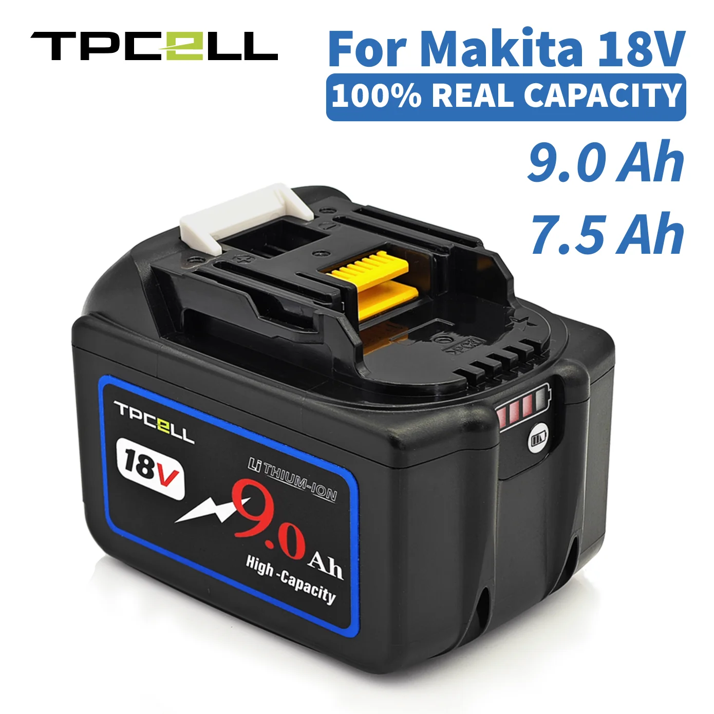 기다렸던 정보 TPCELL 마키타 18 V 배터리 전동 공구용 리튬 이온 교체 LXT BL1850 BL1840 뜨거운 관심 감사합니다