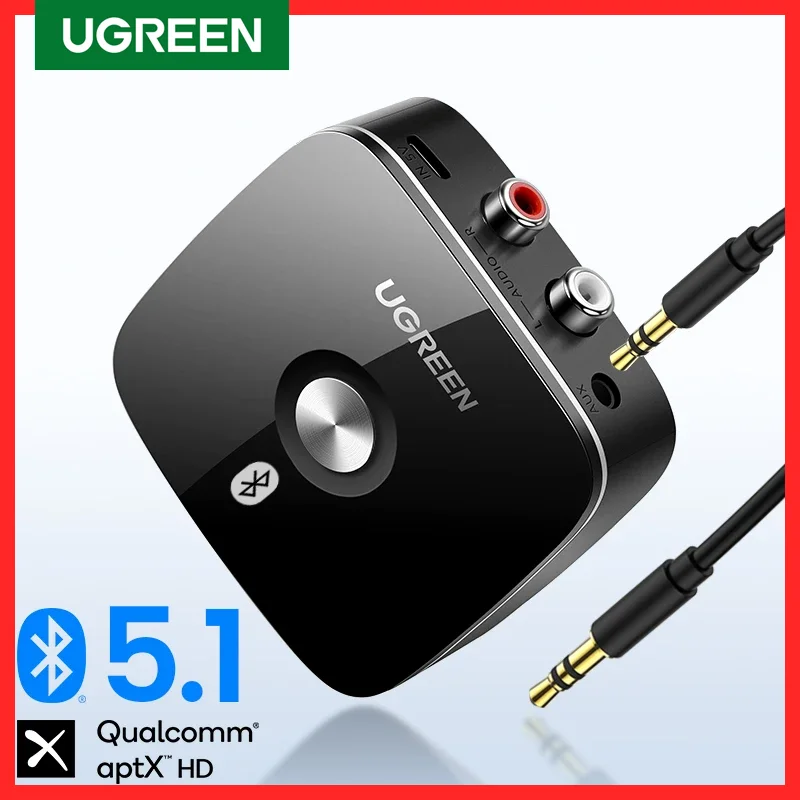 간단소식 UGREEN 블루투스 RCA 리시버 5.1 aptX HD 3.5mm 잭 Aux 무선 어댑터 업데이트된 소식입니다