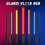 이게 진짜라고? Ulanzi VL119 핸드 헬드 RGB 다채로운 스틱 라이트 19.68 인치 핸드 헬드 LED 라이트 완드 CRI 95 + 2500K-9000K 사진 스튜디오 램프 핫한 정보입니다