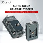 올해 꿀 제품은 XILETU XQ1S 퀵 릴리스 플레이트 클램프(Arca Swiss 퀵 릴리스 플레이트 포함) DSLR 카메라 삼각대 어댑터용 퀵 마운팅 브래킷 핫한 정보입니다