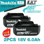 클릭필수 기존 Makita 18V 배터리 18V 6.0Ah 충전식 전동 공구 18V 배터리 후회하지 않습니다