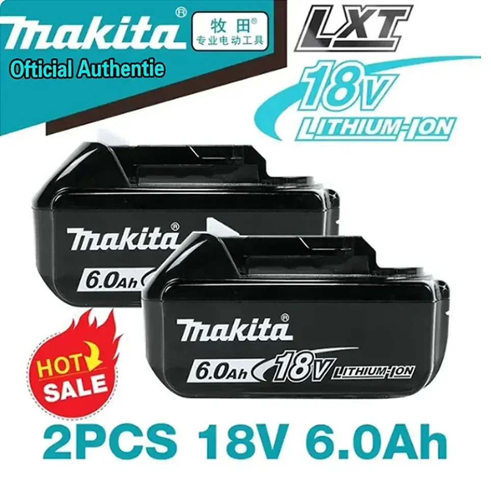 클릭필수 기존 Makita 18V 배터리 18V 6.0Ah 충전식 전동 공구 18V 배터리 후회하지 않습니다