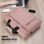 사계절 사랑받는 노트북 가방 케이스 13.3 14 15.6 Macbook Air Pro 13 15 컴퓨터 숄더 핸드백 서류 가방 용 17.3 인치 방수 노트북 가방 정직하게 소개해보겠습니다