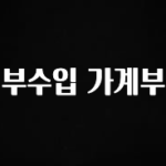 금주의 인기 부수입 가계부 군말없이 소개합니다