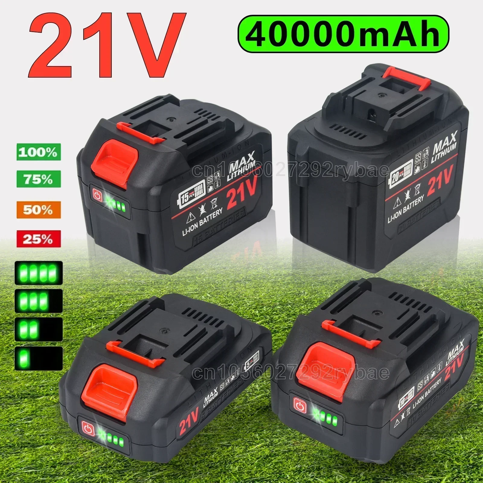 당장 친구에게 알려야 할 Makita 18V 20V 무선 Dirll/브러시리스 렌치/스크루 드라이버 용 기존 20000mAh 40000mAh 21V 충전식 리튬 이온 배터리 잠깐 확인해보세요