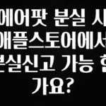 유튜브에서 난리난 정보 에어팟 분실 시 애플스토어에서 분실신고 가능 한가요? 리뷰 해보겠습니다