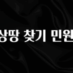 검색량 증가한 조상땅 찾기 민원24 알려드릴게요