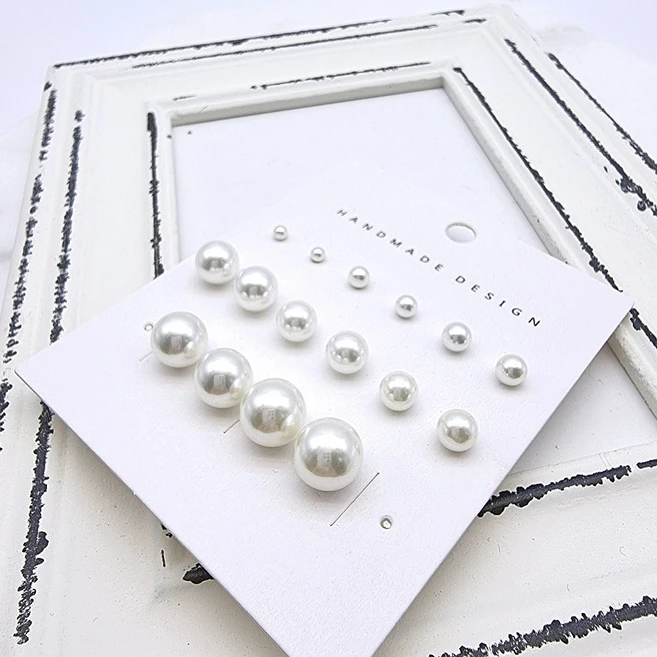 찰떡궁합 진주귀걸이 전합니다