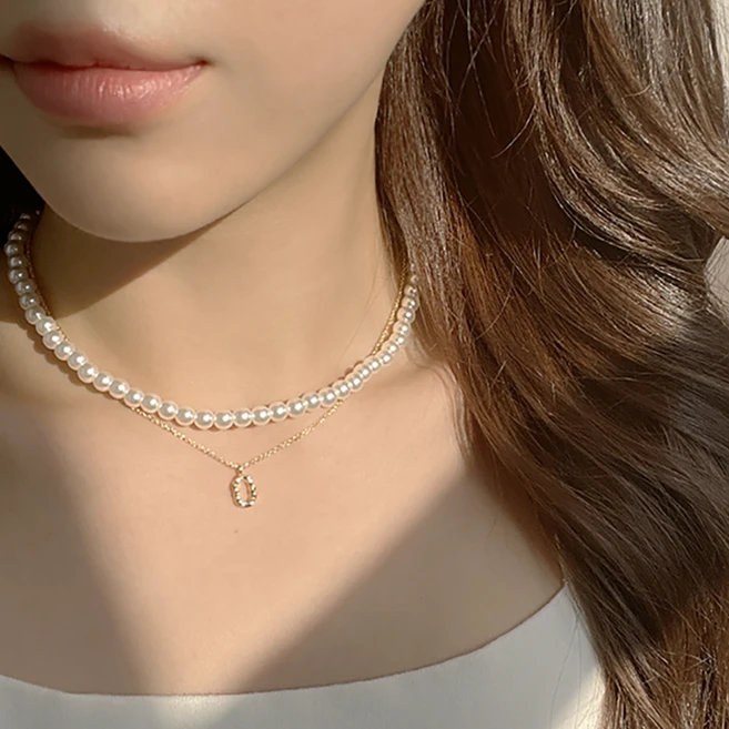 드디어 공개 진주목걸이 실사용 후기