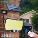 간단소식 태양광 조명 234LED 태양광 보안 조명 야외 정원 모션 센서 3가지 모드 방수 분할 태양광 홍수 벽 조명 차고 추천한 이유입니다