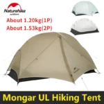 왜 이렇게 인기가 2025 요즘 sns에서 난리난 Naturehike Mongar UL 하이킹 텐트 1 2 인 15D 나일론 초경량 방수 더블 레이어 야외 배낭 여행 캠핑 텐트  리뷰 최다로 엄선된 최고의 제품을 소개합니다.