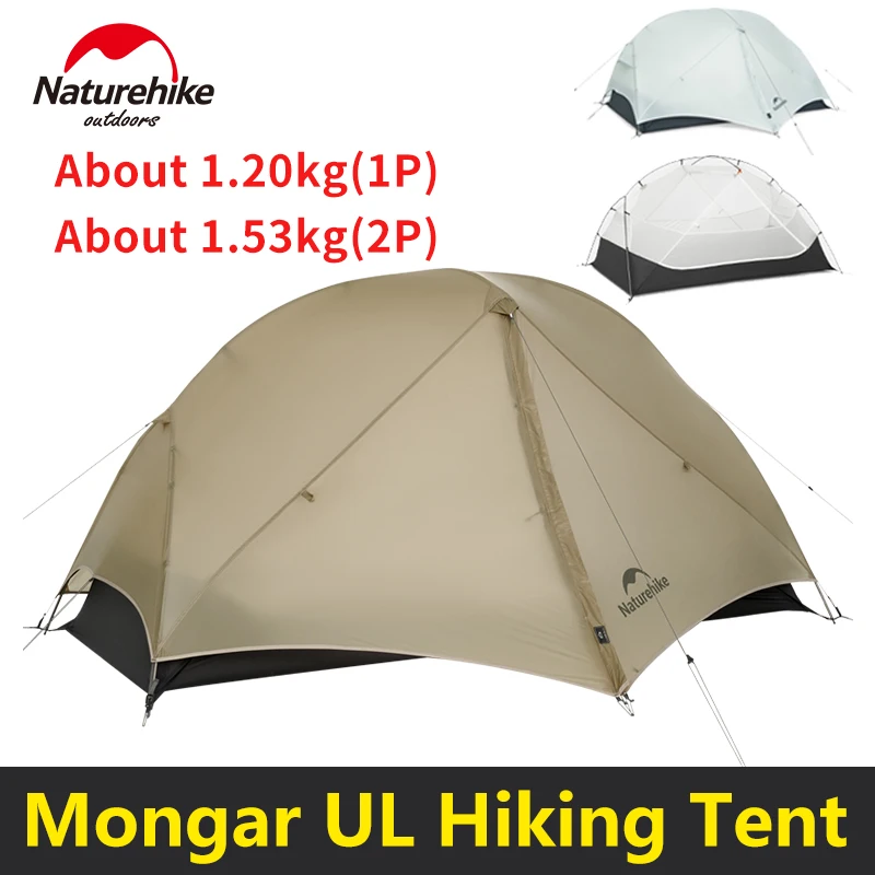 왜 이렇게 인기가 2025 요즘 sns에서 난리난 Naturehike Mongar UL 하이킹 텐트 1 2 인 15D 나일론 초경량 방수 더블 레이어 야외 배낭 여행 캠핑 텐트  리뷰 최다로 엄선된 최고의 제품을 소개합니다.