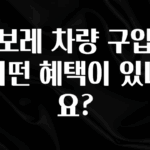 재구매율 1위 쉐보레 차량 구입시 어떤 혜택이 있나요? 꼭 확인해보세요