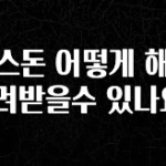 간단정보 토스돈 어떻게 해야 돌려받을수 있나요? 뜨거운 관심 감사합니다