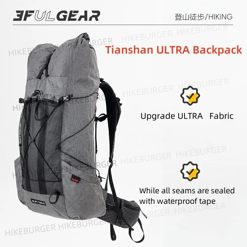 올해 필수 2025 요즘 sns에서 난리난 3F UL GEAR Tianshan ULTRA 200X 배낭 35+10L 야외 초경량 UHMWPE 가방 방수 인열 저항 캠핑 하이킹 팩 960g  리뷰 최다로 엄선된 최고의 제품을 소개합니다.